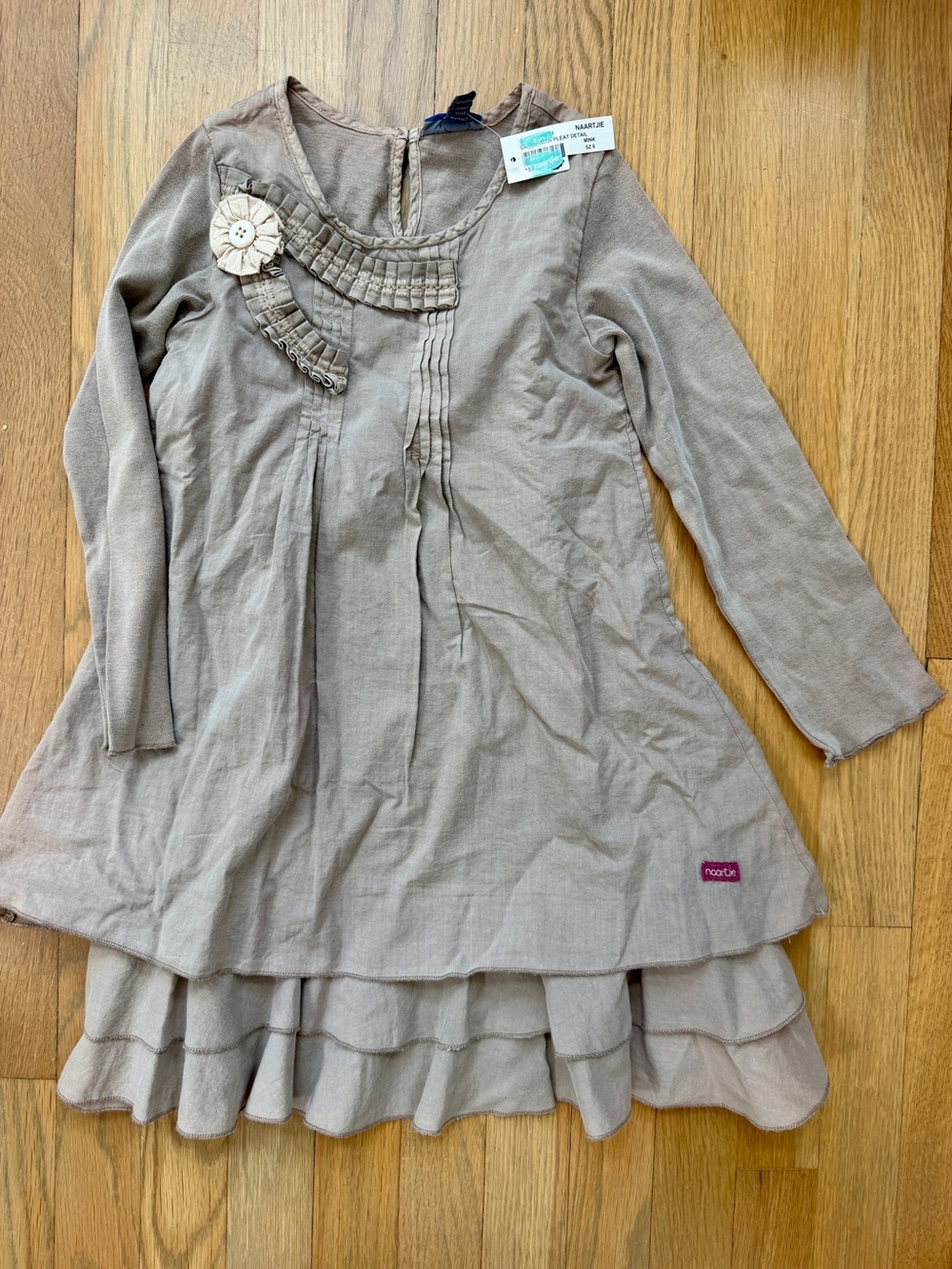 Vintage Naartjie Kids dress size L/6 NWT